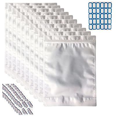 15-Pack 5 Gallon Mylar Bags with Oxygen Absorbers - 5 Mil (10 Mil Total),  Never Folded - Mylar Bags for Food Storage - 20 Individually Vacuum-Sealed  2,500cc Oxygen Absorbers & Labels - Yahoo Shopping