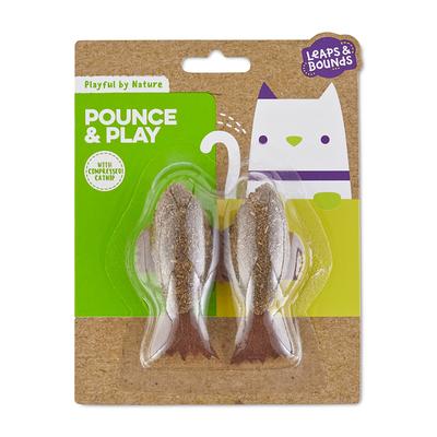 Leaps & Bounds Grey Rat Cat Toy