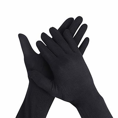 OIIKI 2 Pairs Women's Long Ultra-thin Lace Gloves Sun UV