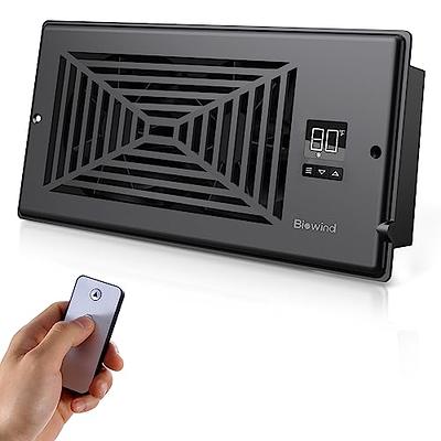 Airbrick Smart 4 x 10 AC Vent Register Booster Fan with Remote