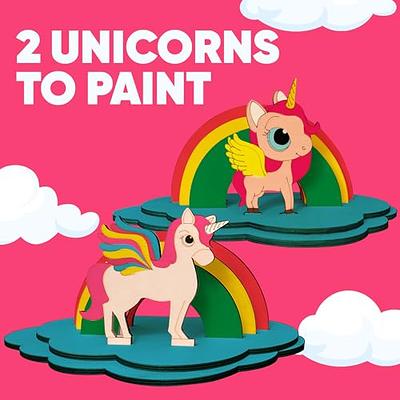 Unicorn Crafts for Kids Ages 4-8, 6-in-1 Unicorn Gifts for Girls, Unicorn  Craft Kit, Unicorn Toys, Unicorn Arts and Crafts for Girls Aged 4 5 6 7 8  Years