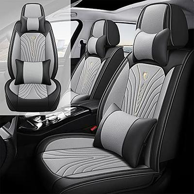 Huidasource Wrangler JL Seat Covers 4 Door, Leather Car Seat