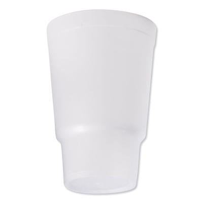 Dart Foam Drink Cups, 32 oz, White, 25/Bag, 20 Bags/Carton (32TJ32)