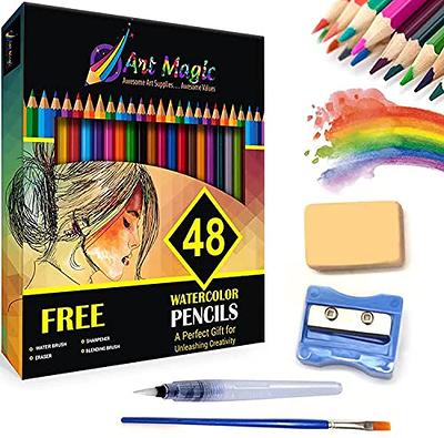 Colored Pencils with Adult Coloring Book- Colored Pencils for Adult Coloring 50 Count | Coloring Books with Coloring Pencils. Premium Artist