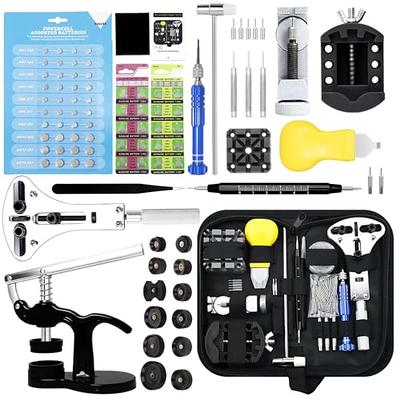 TECHVIDA watch repair kit, professional tools 147Pcs screwdriver pliers  spring dispenser with pin removal portable watch box various types of  maintenance. price in UAE | Amazon UAE | kanbkam