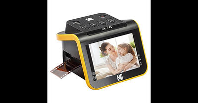 Kodak Slide N Scan Digital Film Scanner, Black/Yellow (RODFS50) - Yahoo  Shopping