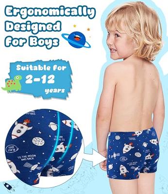 JAHSIYI Boys Underwear Size 8 Kids Boxer Briefs 100 Percent Cotton Boxers  Age 7-8 Years Old Medium Clothes Dino Shark Print Undies Stretch Underpants  7T 8T - Yahoo Shopping