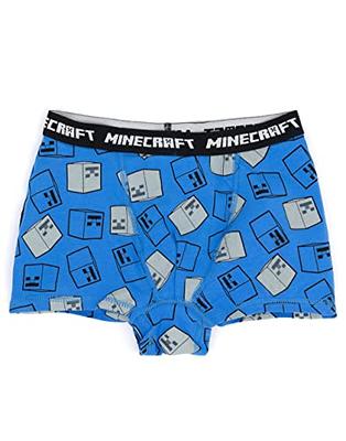 Minecraft Boxer Shorts Boys 3 Multi Pack Kids Teenagers Creeper