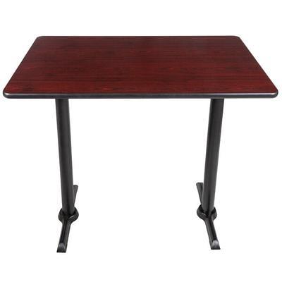 Lancaster Table & Seating 30 x 72 Solid Wood Live Edge Table Top