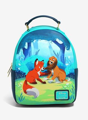 Loungefly Disney The Fox And The Hound Playtime Mini Backpack