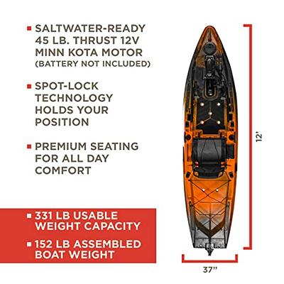 Old Town Sportsman AutoPilot 120 Motorized Fishing Kayak with Minn