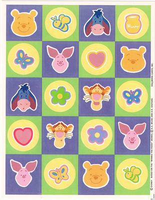 25 Winnie The Pooh Adventure Stickers, 2.5 X Each - Yahoo Shopping