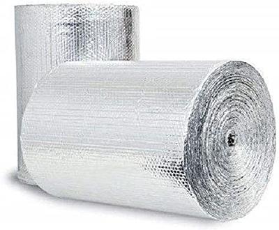 EconoHome Double Bubble Reflective Insulation Roll - Reflective Insulation Roll with Aluminum Foil Cover - Heat Radiant Barrier for Wall, Attic, Air