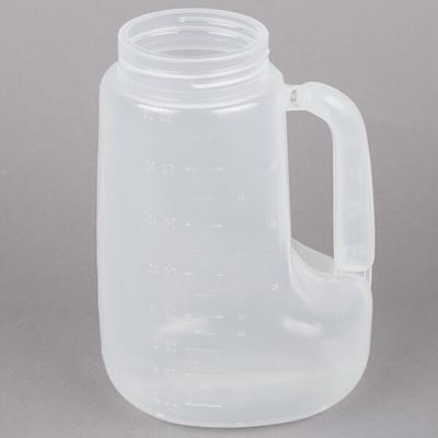 2Pcs Plastic Water Carafes With White Flip Tab Lids- Food Grade &  Recyclable Shatterproof Pitchers - Juice