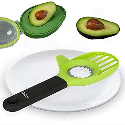 3 in 1 Avocado Slicer | Avocado Cutter Tool | Avocado Slicer Seed Remover |  Multifunctional Avocado Peeler with Grip Handle and Avocado Keeper