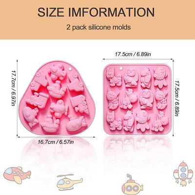 Mini Cartoon Cloud Silicone Fondant Mold - 36 Cavities For Cake