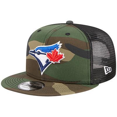 Men's Toronto Blue Jays Fanatics Branded Black Blackout Trucker