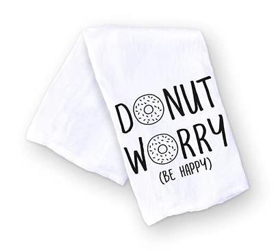 Handmade Funny Kitchen Towel - 100% Cotton Funny Hand Towel Donut Puns -  28x28 Inch Perfect for Chef Housewarming Christmas Mother's Day Birthday  Gift (Donut Worry) - Yahoo Shopping