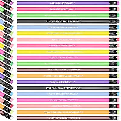 SDJMa Color Changing Mood Pencil for Kids 2B Changing Fun Pencil Assorted  Color Thermochromic Pencils with Eraser for Students Christmas Valentine  Birthday Pencils Party Favors(6 Pieces) 