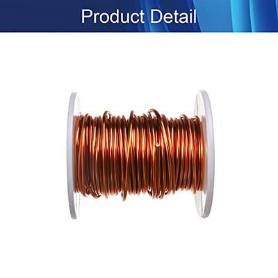 Jutagoss Magnet Wire Enameled Copper Wire Enameled Magnet Winding Wire  1.50mm Inner Dia 32.81Ft Length QA-1-155 2UEW - Yahoo Shopping