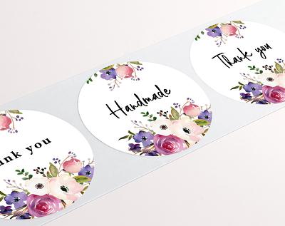 Transparent Flower Stickers for Scrapbooking PET Nature Plant Stickers  Floral