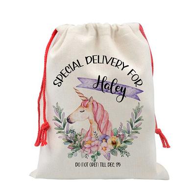 Personalized Christmas Gift Sack For Kids