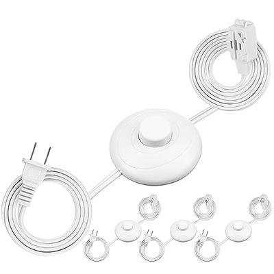 WAC Track Plug In White 15-Foot Outlet Extension Cord