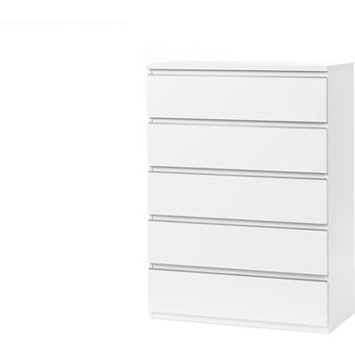 17.38 in. x 5.88 in. White Under Bed Box Chest Drawer