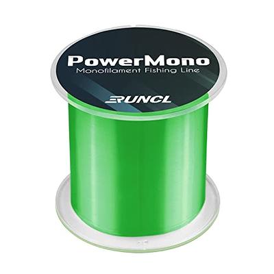 RUNCL PowerMono Fishing Line, Monofilament Fishing Line - Ultimate  Strength, Shock Absorber, Suspend in Water, Knot Friendly - Mono Fishing  Line (Green, 10LB(4.5kgs), 500yds) - Yahoo Shopping