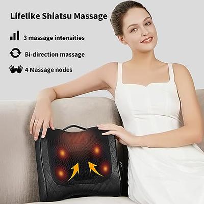 Electric Neck and Shoulder Massage Cushion-3D Kneading Pillow