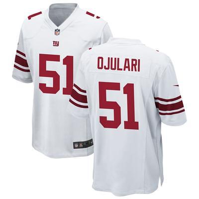 Men's Nike Azeez Ojulari Royal New York Giants Game Jersey