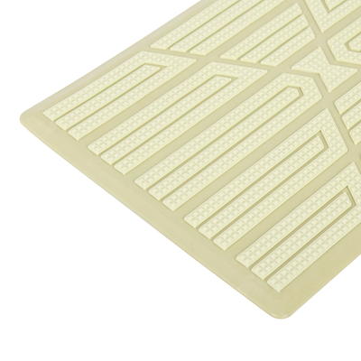 Universal Car Floor Carpet Mat Patch Foot Heel Plate Pedal Pad