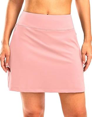  ANIVIVO Women's Midi Length Skorts Skirts with Pockets Modest  Skirts 28 Long Knee Length Athletic Skorts(Black S) : Clothing, Shoes &  Jewelry