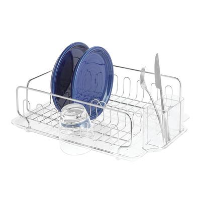 Kraus KRM-10BR Multipurpose Over-Sink Roll-Up Dish Drying Rack, Brown