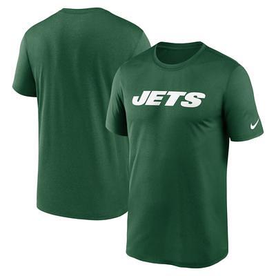 Men's New York Jets Nike Black Wordmark Performance Pullover Hoodie