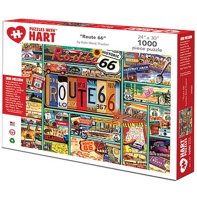 Hart Puzzles Puppies at Play by Bob Giordano, 1000 Piece Puzzle