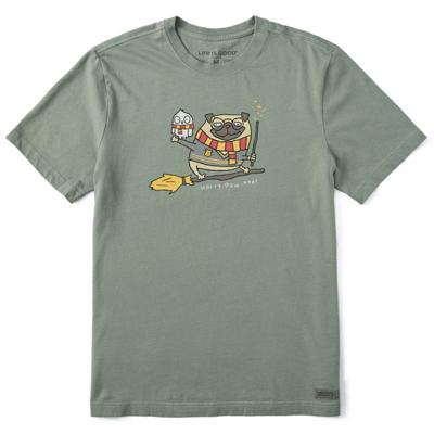 Life is Good Men's Harry Paw-ter Crusher Short Sleeve T-Shirt in