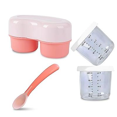 Glass Baby Food Containers With Silicone Lids