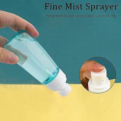 8 X Spray Bottle 100ml Transparent Atomizer Empty Fine Mist Spray Bottle  Refillable