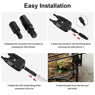 Carp Fishing 3 Rod Pod Stand Set With Hanger Indicators And Rests