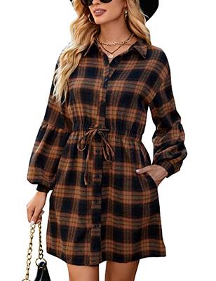 womens flannel dress