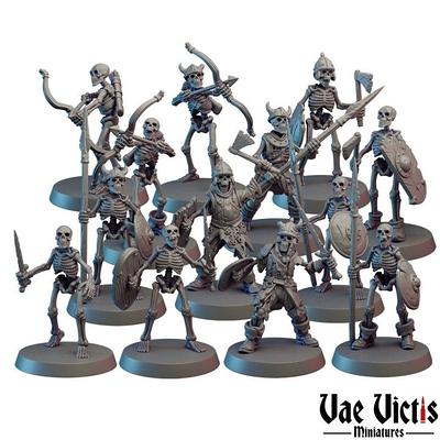 Old Knight Mini Vae Victus Resin DnD Miniature, Dungeons and Dragons