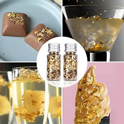 10g Gold Foil Flakes for Gilding Painting Arts Crafts Nails and DIY