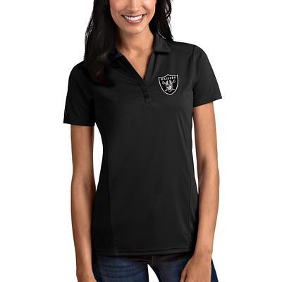 Nike Black Las Vegas Raiders Fan Gear Franchise Team Performance Polo