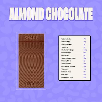 Feastables MrBeast Almond Chocolate Bar