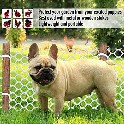 GardenNow Upgraded 15.7IN x 33FT ABS Plastic Chicken Wire Fence Mesh,  Poultry Fencing, Hexagonal Fencing Wire for Gardening, Construction Barrier