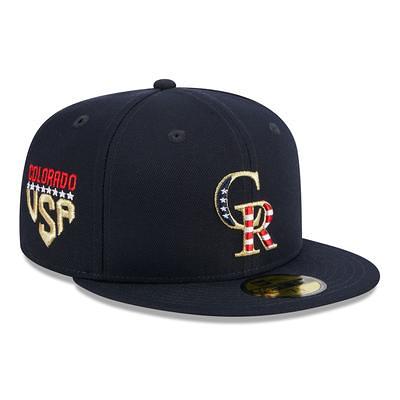 Atlanta Braves New Era 2023 Fourth of July 39THIRTY Flex Fit Hat - Navy