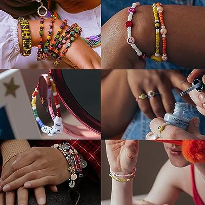 5800pcs Friendship Bracelet kit, 4800pcs 4mm Glass Seed Beads and