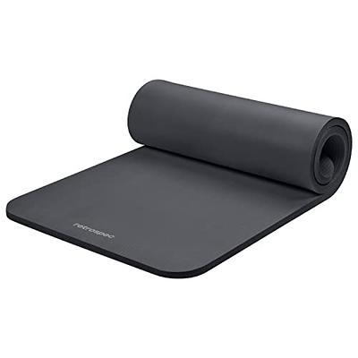 Retrospec Solana Yoga Mat 1 Thick w/Nylon Strap for Men & Women - Non Slip  Exercise Mat for Home Yoga, Pilates, Stretching, Floor & Fitness Workouts -  Black - Yahoo Shopping