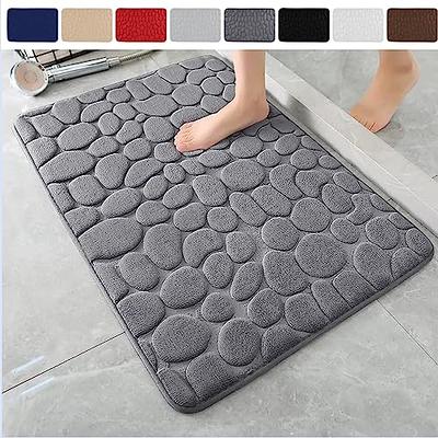 Water Absorbent Bathroom Mat Non Slip Entrance Doormat 